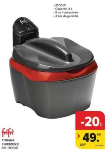 De - Friteuse F3032CR2