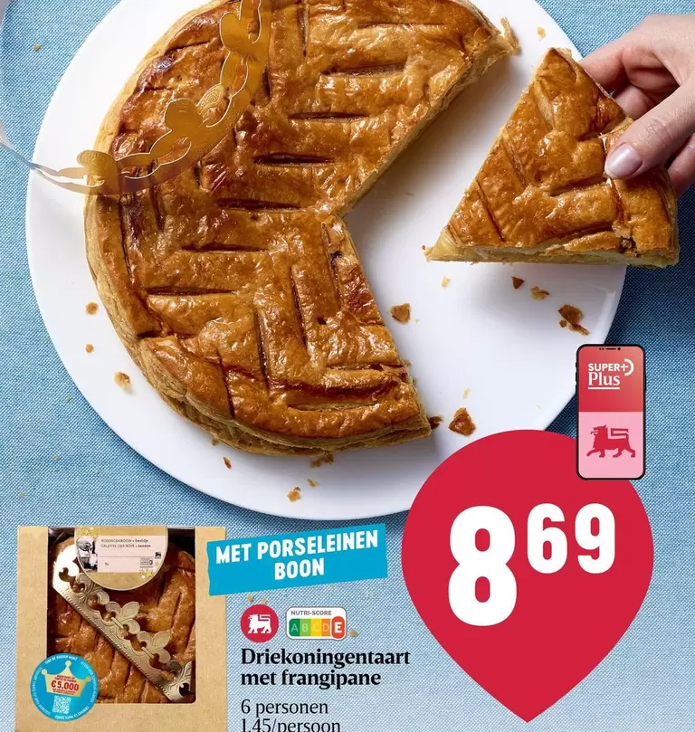 Driekoningentaart met frangipane