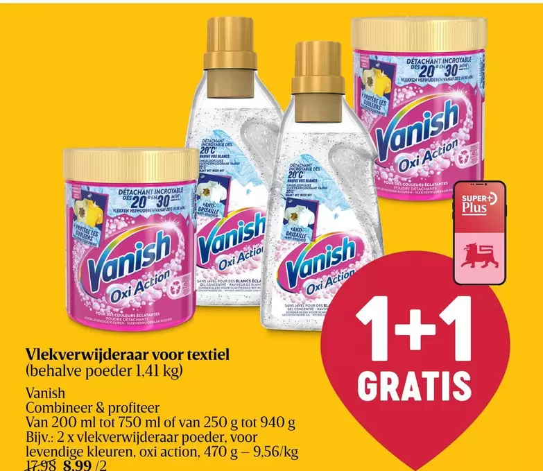 De - Vlekverwijderaar voor textiel