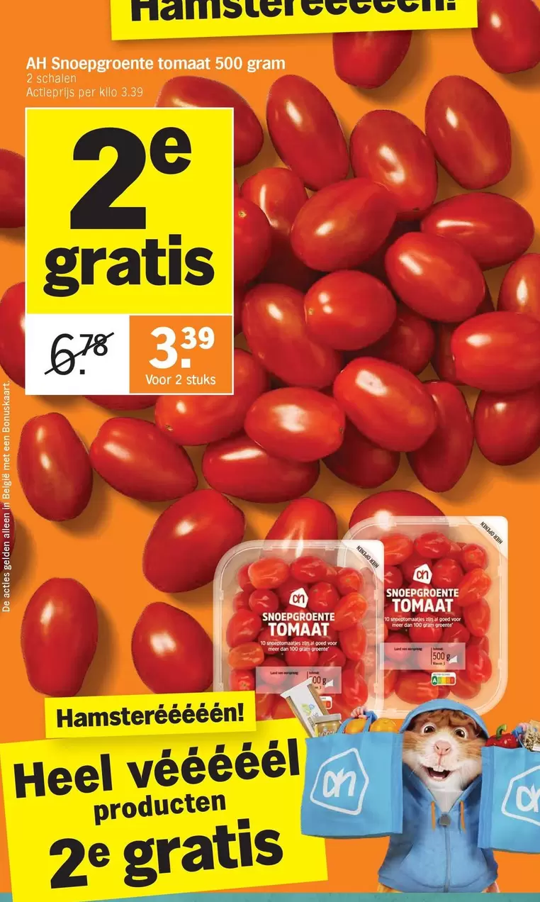 De - Snoepgroente tomaat