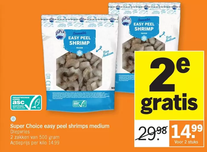 Frozen - Easy Peel Shrimps Medium