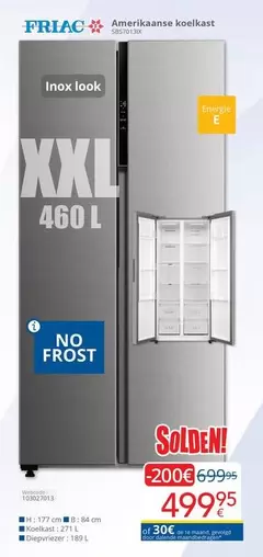 De - Amerikaanse koelkast