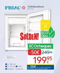 De - Tafelkoelkast KK1710