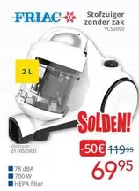 Stofzuiger zonder zak VCS2000