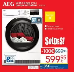 De - Sèche-linge avec pompe à chaleur TR78E242