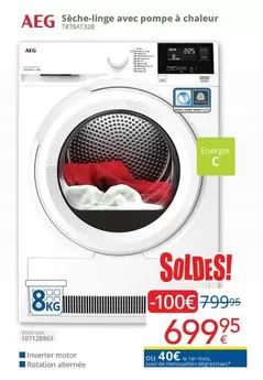 De - Sèche-linge avec pompe à chaleur