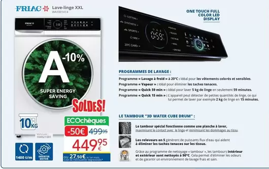 Mix - Lave-linge 300