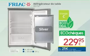 De - Réfrigérateur de table CD1732