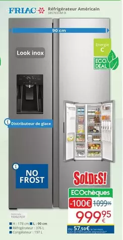 De - Réfrigérateur Américain