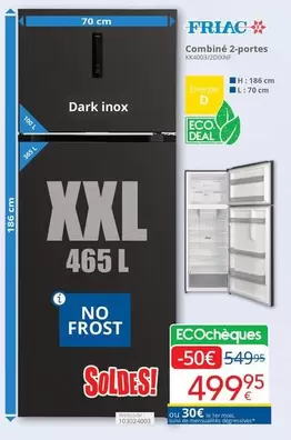 Dark - Combiné 2-portes