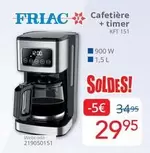Cafetière + timer KFT 151