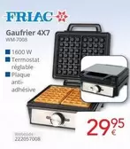 Gaufrier 4X7 WM-7008