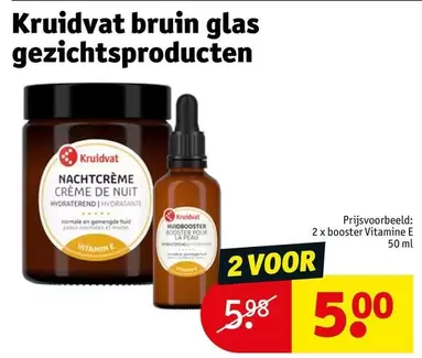 De - Nachtcrème Crème de Nuit, booster Vitamine E