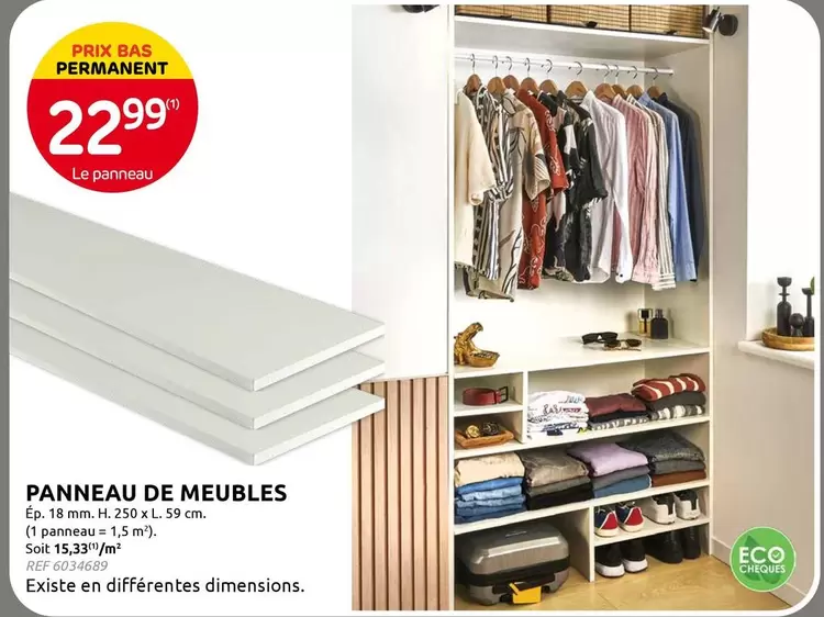 De - PANNEAU DE MEUBLES