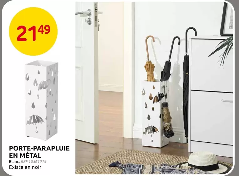PORTE-PARAPLUIE EN MÉTAL