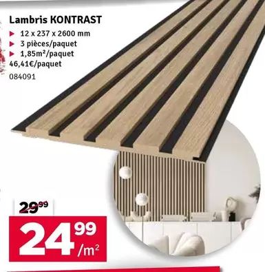 Lambris KONTRAST