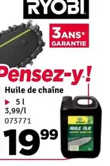 De - Huile de chaîne