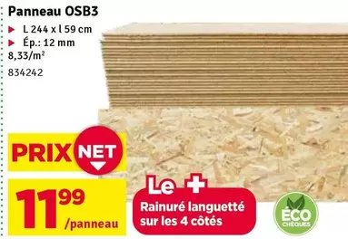 Panneau OSB3