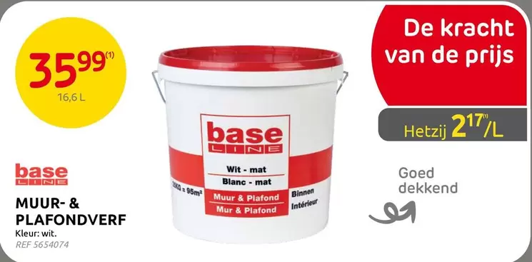 De - MUUR- & PLAFONDVERF