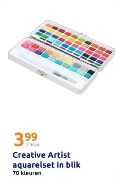 Aquarelset In Blik