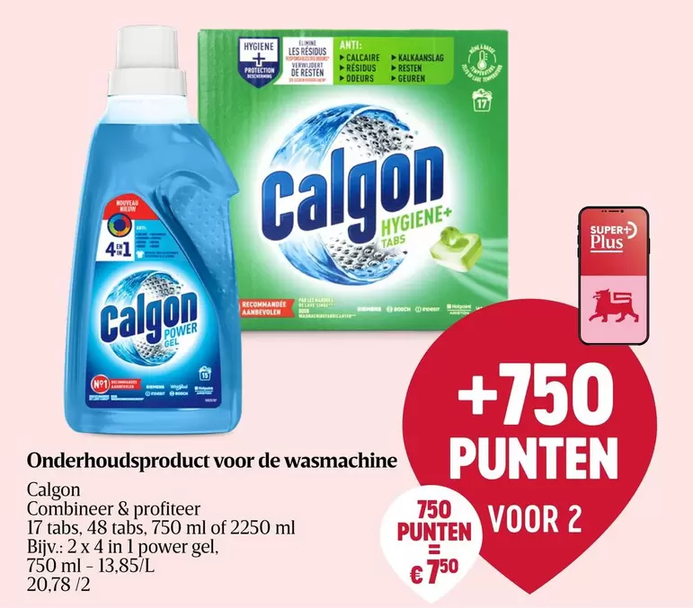 De - Onderhoudsproduct voor de wasmachine