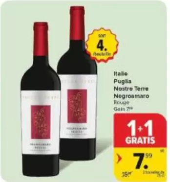 Nostre Terre Negroamaro Rouge