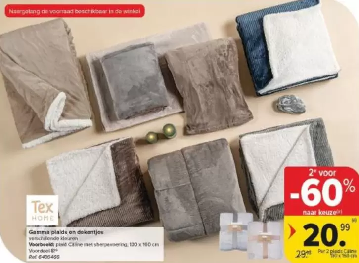 De - Gamma plaids en dekentjes