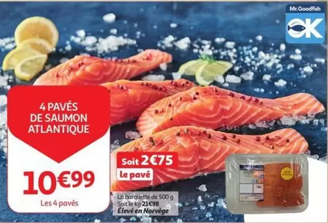 De - PAVÉS DE SAUMON ATLANTIQUE