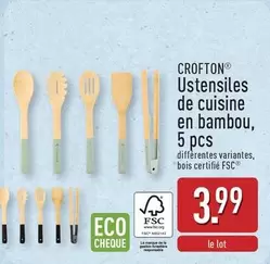 De - Ustensiles de cuisine en bambou