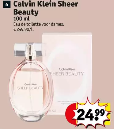 Calvin Klein - Sheer Beauty