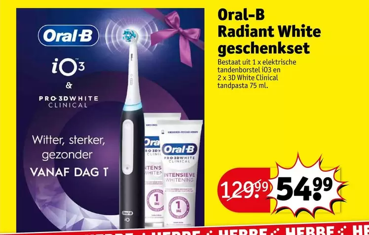 White - Radiant  geschenkset