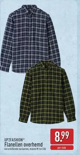 Flanellen overhemd