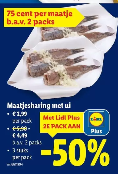 Maatjesharing met ui