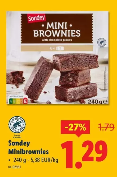 Minibrownies