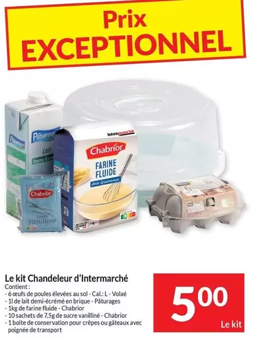 De - Le kit Chandeleur d'Intermarché