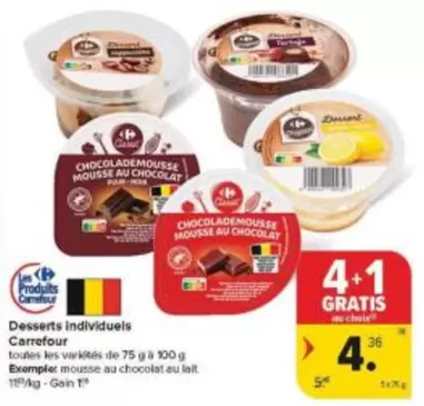 De - Sserts Individuels