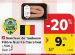 De - Saucisse de Toulouse