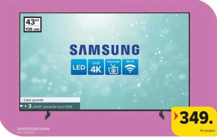 43" LED 4K TV