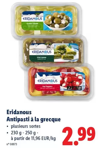 Hot - Antipasti à la grecque
