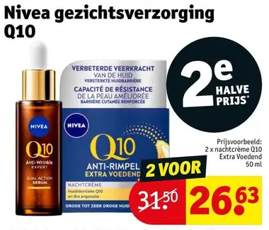De - gezichtsverzorging Q10