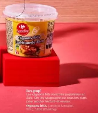 Pop - Oignons frits