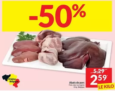 De - Abats de porc