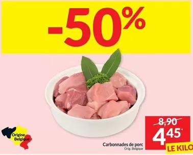 De - Carbonnades de porc