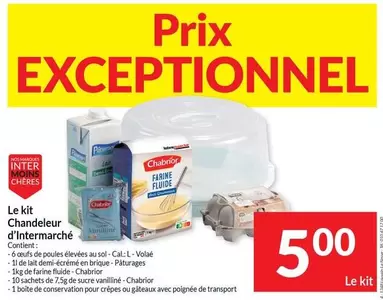 Nos - Le kit Chandeleur d'Intermarché