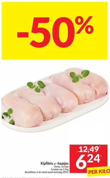 De - Kipfilets -haasjes