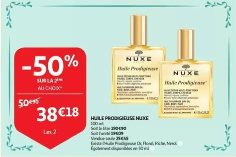 Nuxe - HUILE PRODIGIEUSE