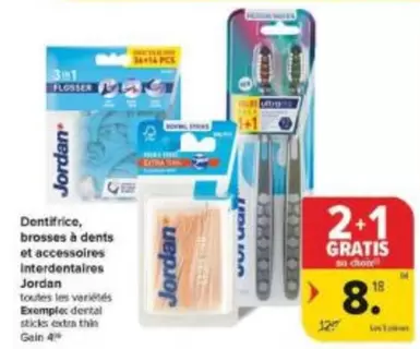Jordan - Dentifrice, brosses à dents et accessoires interdentaires