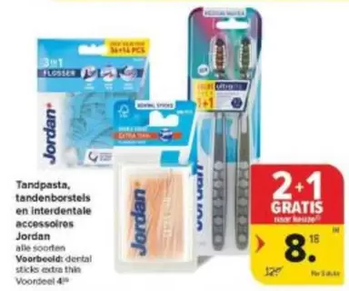 Jordan - Tandpasta, tandenborstels en interdentale accessoires