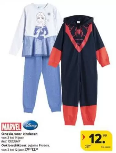 Marvel - Onesie voor kinderen