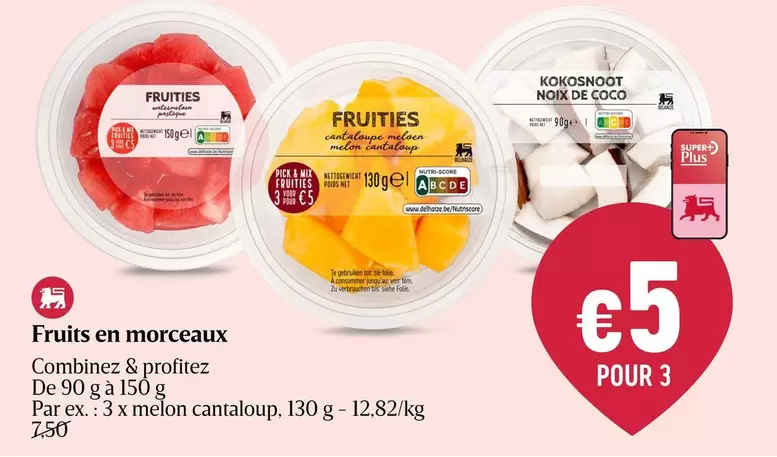 De - Fruits en morceaux